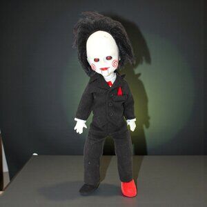 Mezco Living Dead Doll Saw Billy 10-Inch Collectible Doll Black Suit